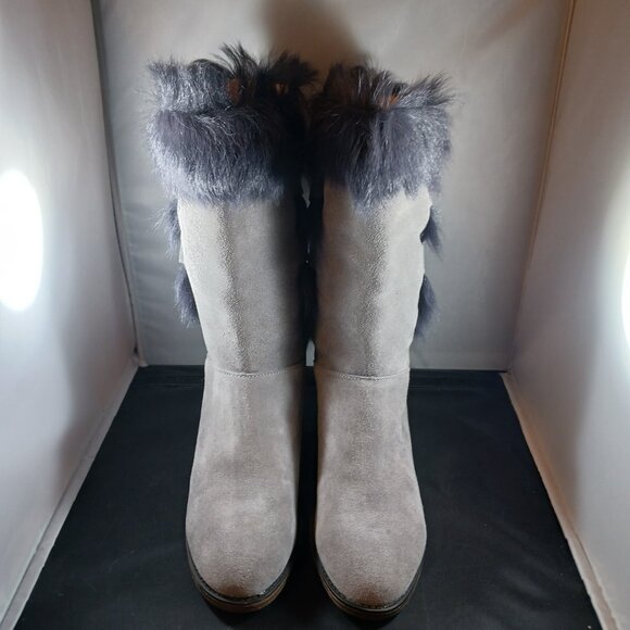 BearPaw Madeline Gray Fog Women's Tall Boot size 8M - Picture 15 of 15